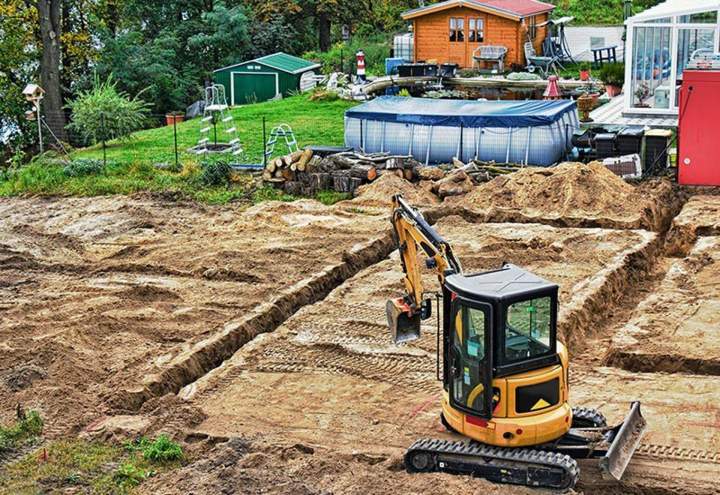 Nivellement de terrain à Saint Sulpice la Pointe